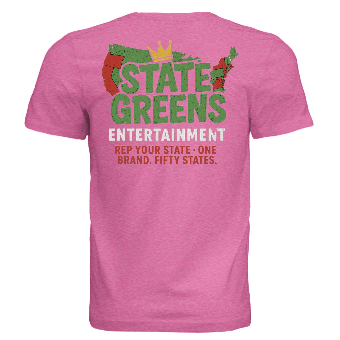Charity Pink Triblend - BACK