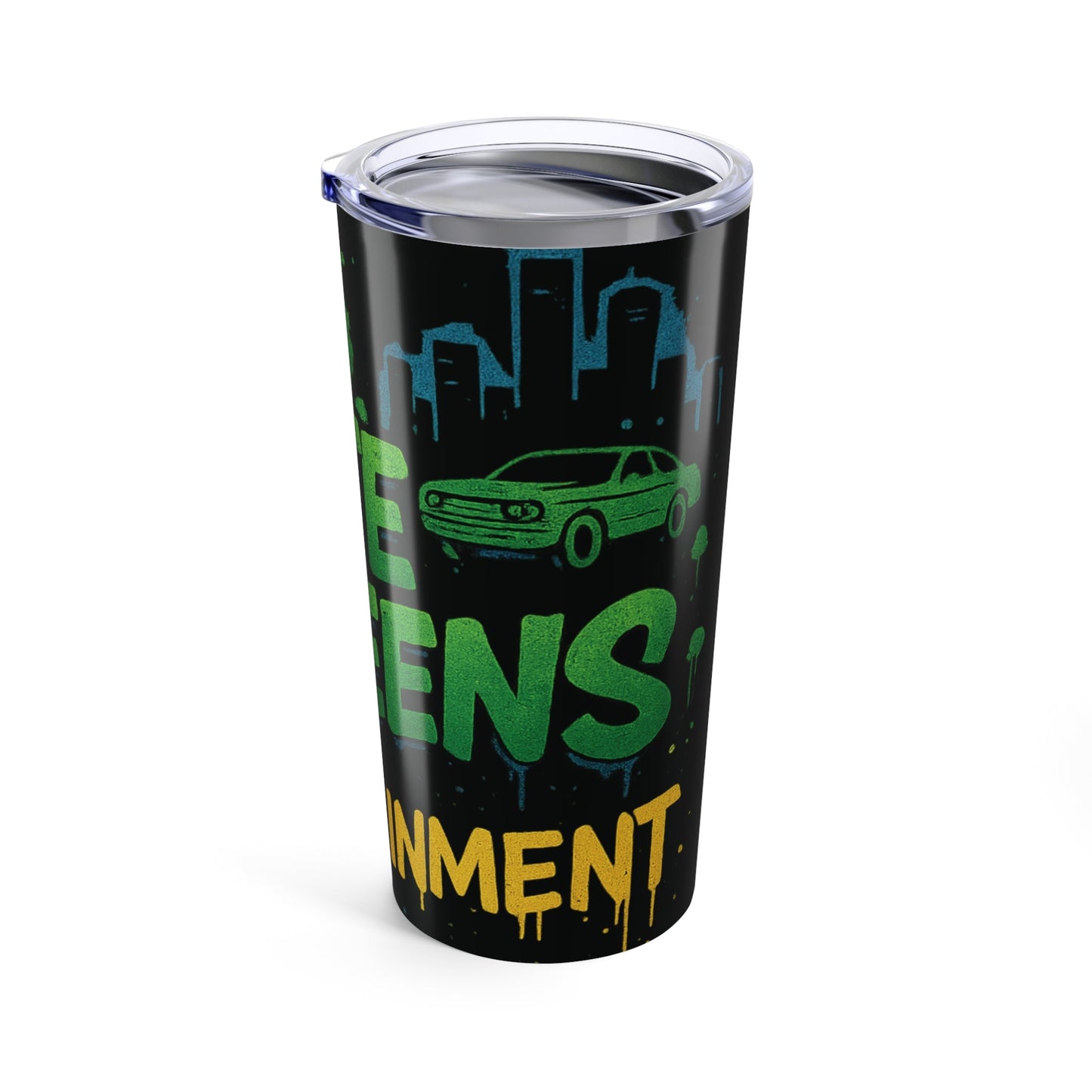 Adventure Awaits Tumbler, Road Trip Drinkware, Camping Mug, Travel Gift, Summer Vibes Cup, Eco-Friendly Water Bottle