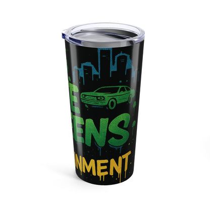 Adventure Awaits Tumbler, Road Trip Drinkware, Camping Mug, Travel Gift, Summer Vibes Cup, Eco-Friendly Water Bottle