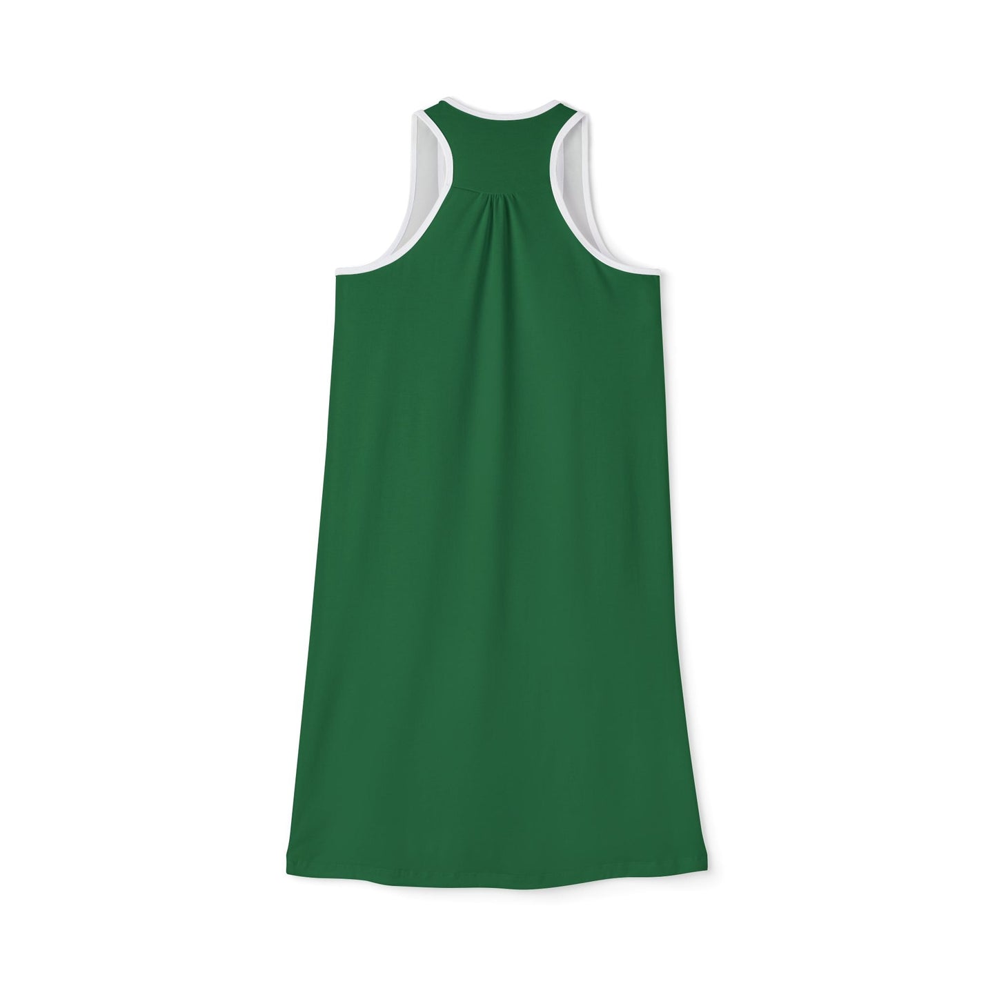 Georgia State Green Racerback Dress, Casual Summer Dress, Outdoor Adventure Dress, Festival Wear, Travel Outfit, Eco-Friendly Fashion