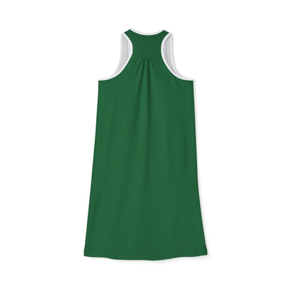 Georgia State Green Racerback Dress, Casual Summer Dress, Outdoor Adventure Dress, Festival Wear, Travel Outfit, Eco-Friendly Fashion