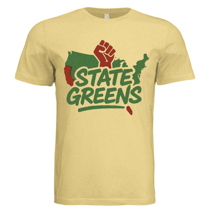 Pale Yellow Triblend - FRONT